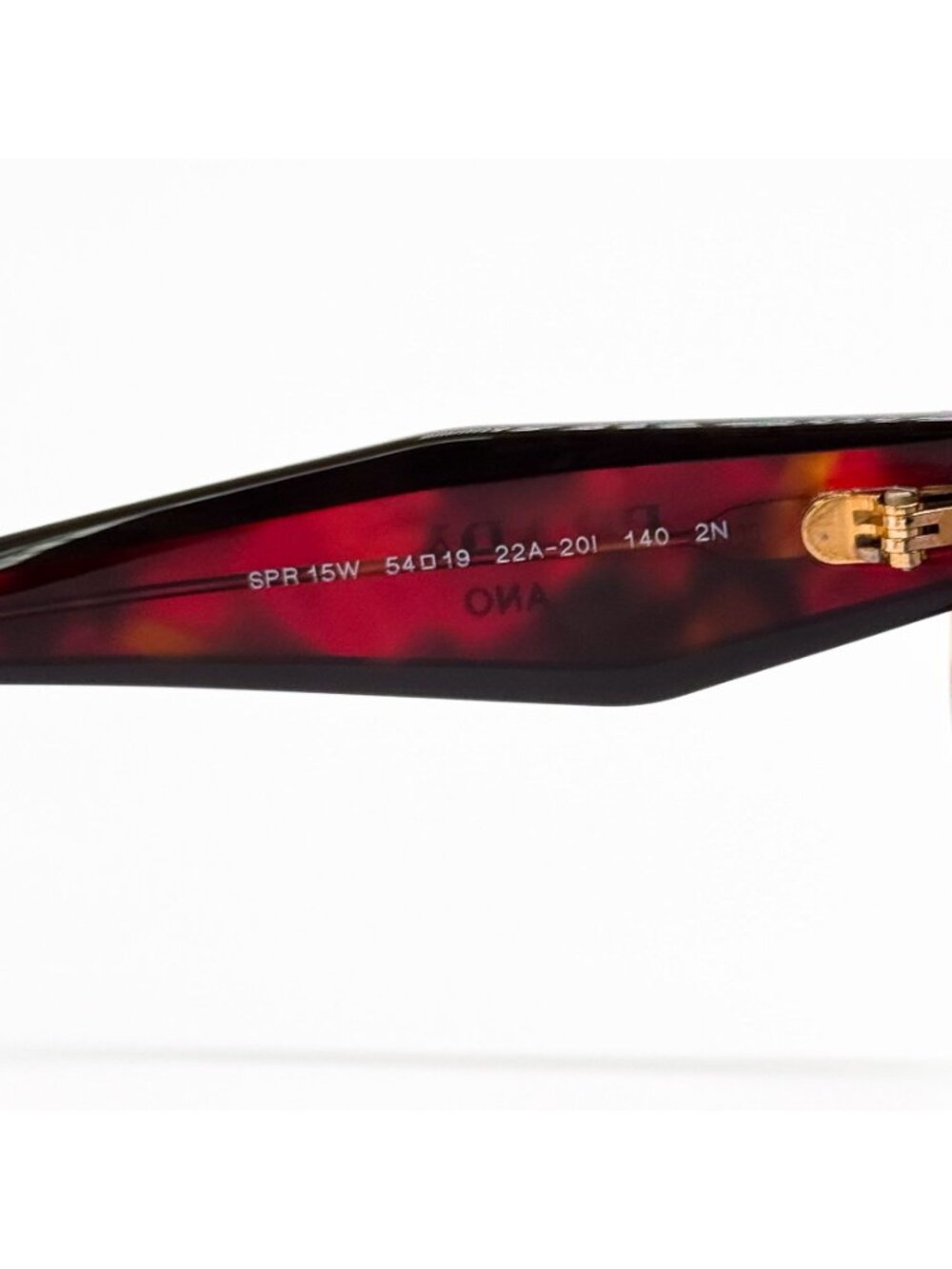 NEW PRADA SUNGLASSES PR15WS 22A20I HAVANA WOMEN PR 15WS 22A20I, SPR 15W 22A20I - Picture 9 of 11